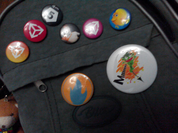 Значки на моем рюкзаке