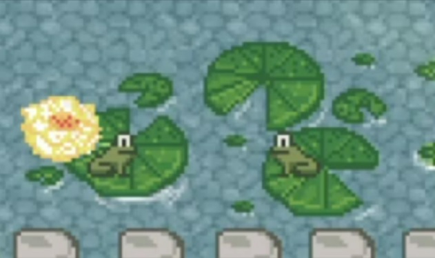 Лягушки сидят